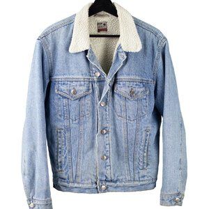 Denim Sherpa Jacket